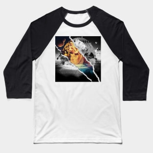 Lady in the water old photo Baseball T-Shirt